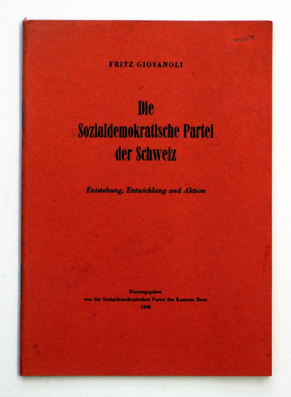 Die Sozialdemokratische Partei der Schweiz.