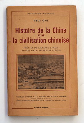 Histoire de la Chine et de la civilisation chinoise.