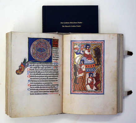 Faksimile - Der Goldene Münchner Psalter.