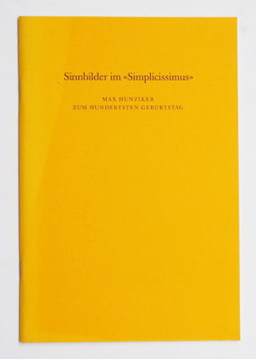Sinnbilder im «Simplicissimus»