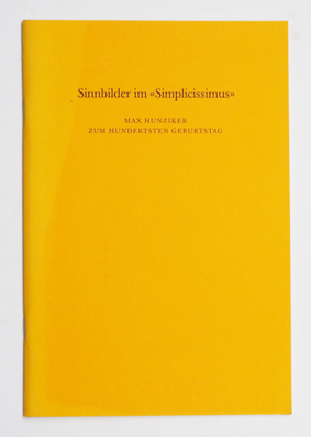 Sinnbilder im «Simplicissimus»