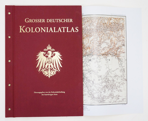 Grosser Deutscher Kolonialatlas.