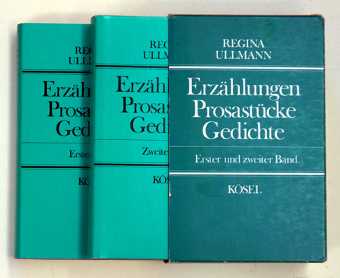 Erzählungen, Prosastücke, Gedichte. Band 1 und 2.