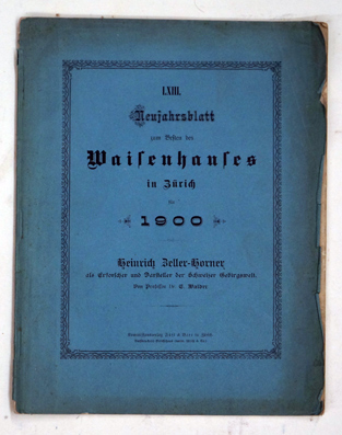 Heinrich Zeller-Horner als Erforscher und Darsteller der Schweizer Gebirgswelt