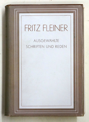 Ausgewählte Schriften und Reden.Fleiner, Fritz.Verlag: Zürich,  1941., 1941Anbieter: Franz Kühne Antiquariat und Kunsthandel, 