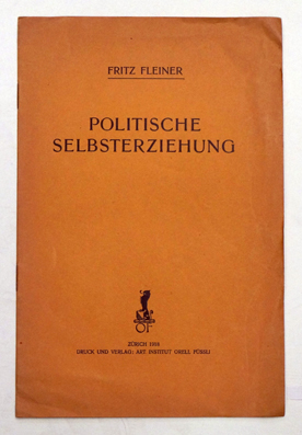 Politische Selbsterziehung