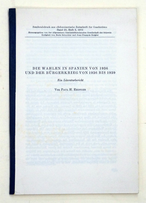 Die Wahlen in Spanien von 1938 und der Bürgerkrieg von 1936 bis 1939