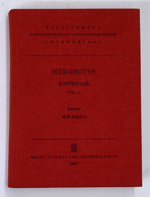 Herodotus Historiae Vol. I