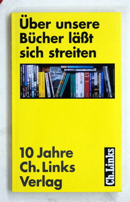 Über unsere Bücher lässt sich streiten.