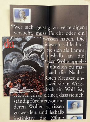 Friedrich Dürrenmatt (70) 1991
