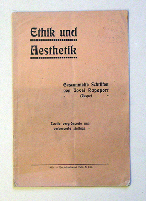 Ethik und Aesthetik