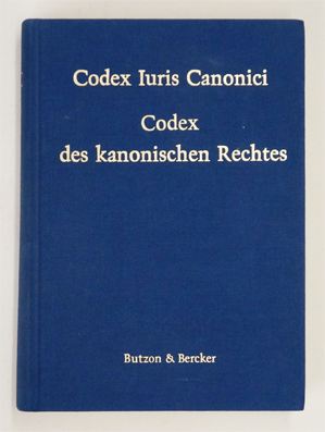 Codex Iuris Canonici - Codex des Kanonischen Rechtes.