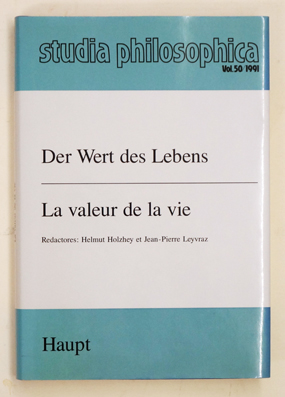 Der Wert des Lebens. Bioethik in der Diskussion. 