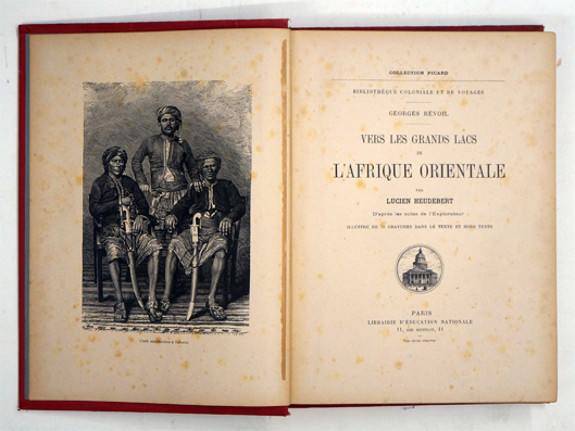 Vers les Grands Lacs de l'Afrique Orientale.