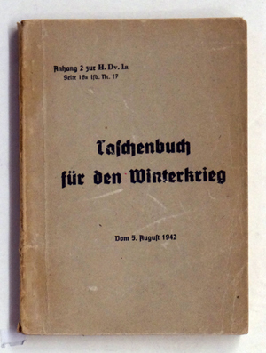 Taschenbuch für den Winterkrieg  vom 5. August 1942
