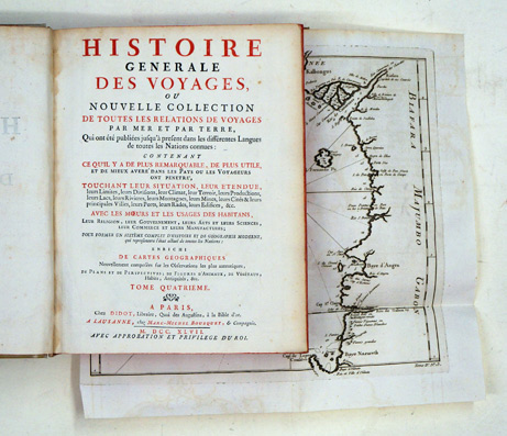 Histoire generale des voyages, ou nouvelle Collection de toutes les relations de Voyages par mer et par terre. tome IV