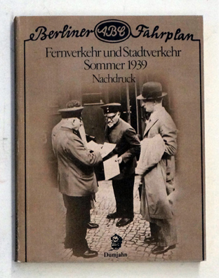 Berliner ABC-Fahrplan.  