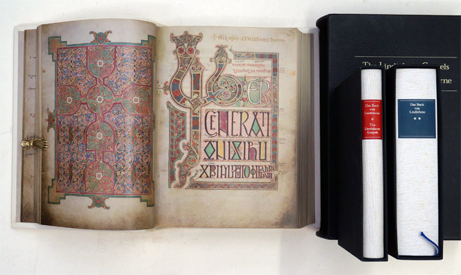 Faksimile - Das Buch von Lindisfarne.