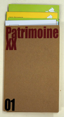 Patrimoine XX, 01