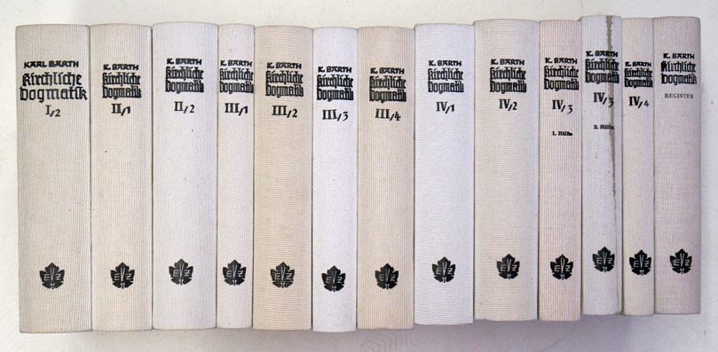Die kirchliche Dogmatik. 4 Bde. in 14 Bänden (inkl. Register), compl.