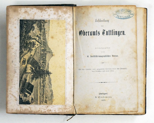 Beschreibung des Oberamts Tuttlingen