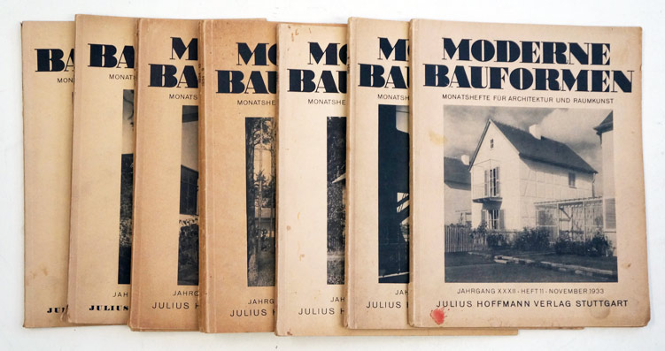 Moderne Bauformen - Monatshefte für Architektur und Raumkunst. XXVIII. Jahrgang 1929