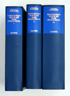 Wanderungen durch die Mark Brandenburg I –III ( 3 Bde., compl.)