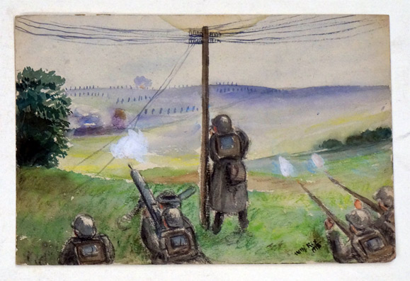 Das letzte Rückzugsgefecht am 6.11.1918