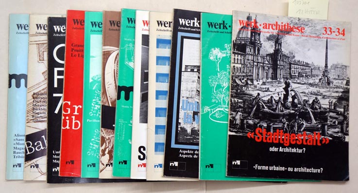 werk archithese - Zeitschrift und Schriftenreihe für Architektur und Kunst.