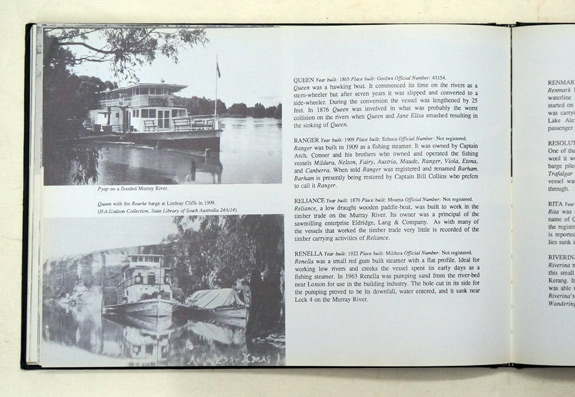 Paddle Boats of the Murray Darling River System