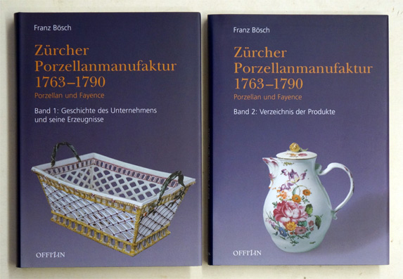 Zürcher Porzellanmanufaktur 1763-1790. Porzellan und Fayence.