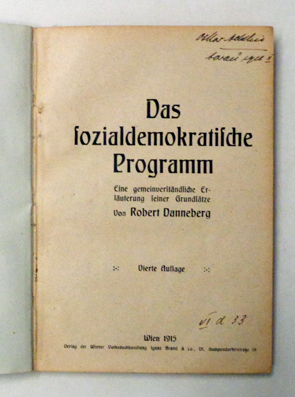 Das sozialdemokratische Programm