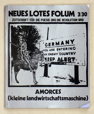 Neues lotes Folum 3/30 - Zeitschrift für die Poesie und die Revolution und