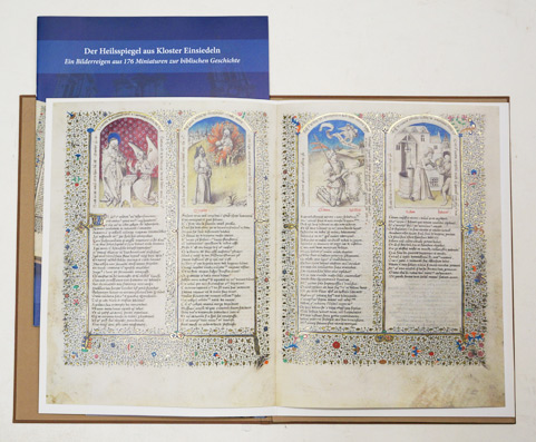 Faksimile - Der Heilsspiegel aus Kloster Einsiedeln, Codex 206 - Ein Bilderreigen aus 176 Miniaturen zur biblischen Geschichte.