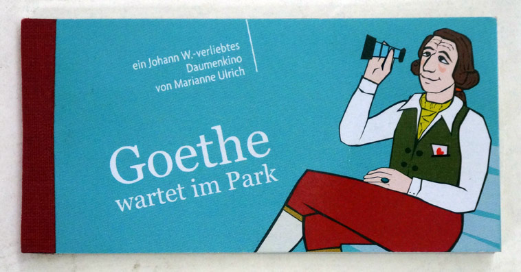 Daumenkino - Goethe wartet im Park