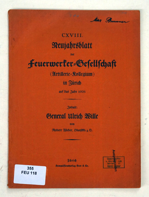 General Ulrich Wille