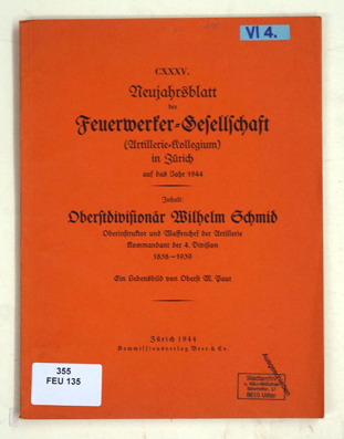 Oberstdivisionär Wilhelm Schmid