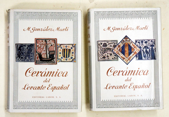 Cerámica del Levante Español. Siglos medievales. (Bde, II, III von 3 Bdn.)