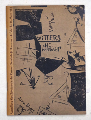 Kurt Schwitters. Katalog Nr. 4 des Ausstellungsjahres 1955/56.