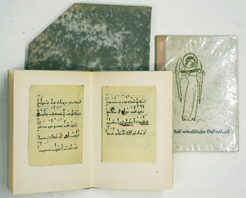 Faksimile - Das Wienhäuser Liederbuch. Textband und Faksimileband.
