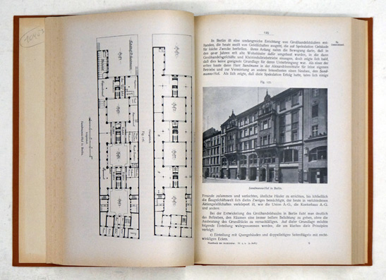 Entwerfen, Anlage und Einrichtung der Gebäude. Des Handbuches der Architektur  Gebäude für die Zwecke des Wohnens, des Handels und Verkehrs. 2. Heft: Geschäfts- und Kaufhäuser, Warenhäuser und Messpaläste, Passagen und Galerien, Großhandelshäuser, Kontorh