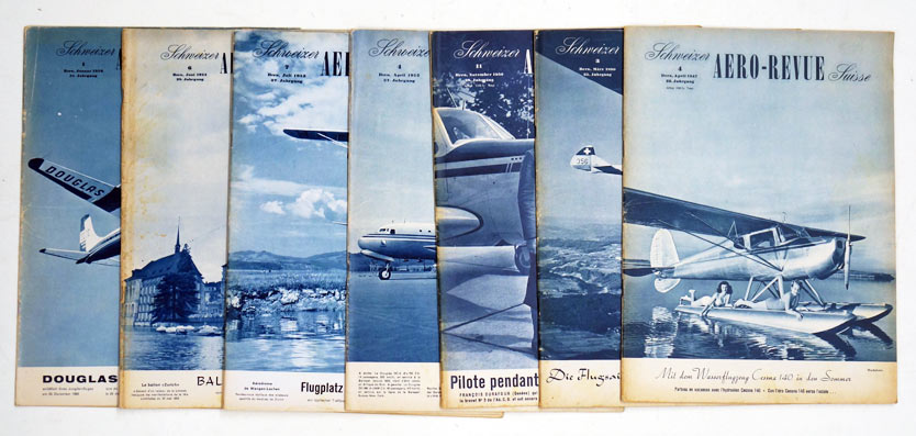 Konvolut von Schweizer Aero-Revue Suisse