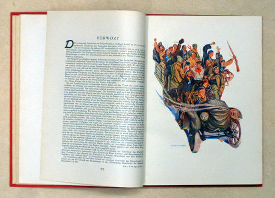 Illustrierte Geschichte des Bürgerkrieges in Russland 1917 - 1921
