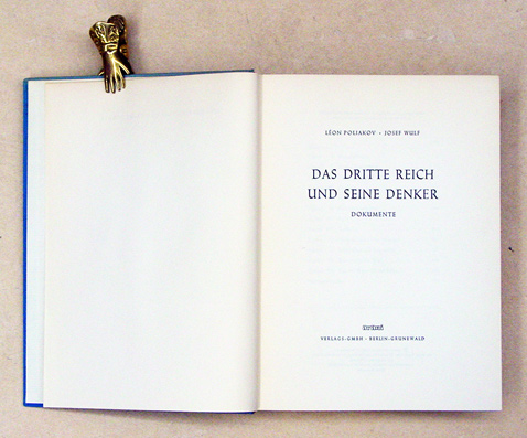 Das Dritte Reich und seine Denker