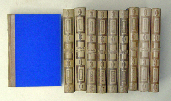 Bilder-Lexikon (8 Bde. + 2 Supplementbde.)