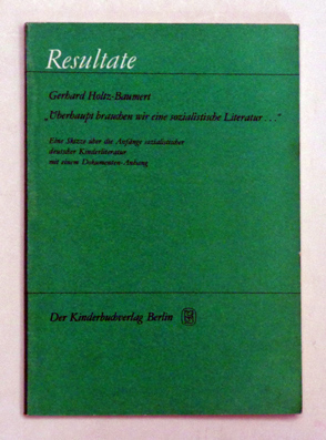 «Überhaupt brauchen wir eine sozialistische Literatur ...»