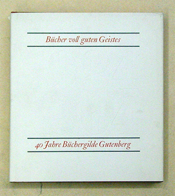 Bücher voll guten Geistes