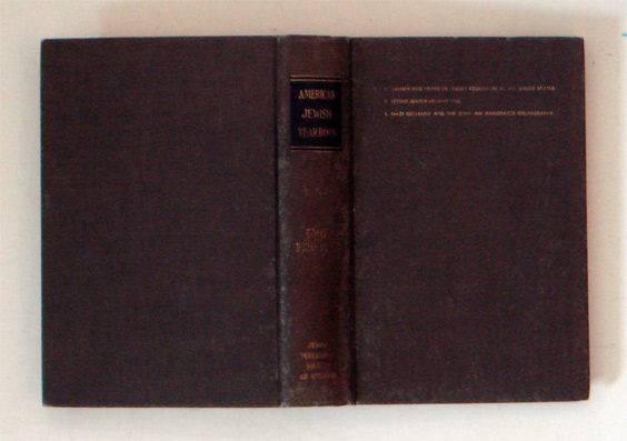 The American Jewish Year Book 5697