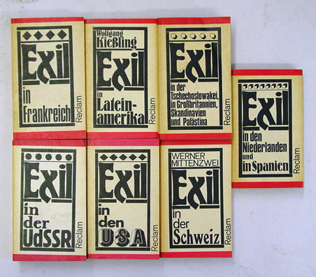 Kunst und Literatur im antifaschistischen Exil (7 Bde.)