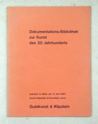 Dokumentations-Bibliothek zur Kunst und Literatur des 20. Jahrhunderts